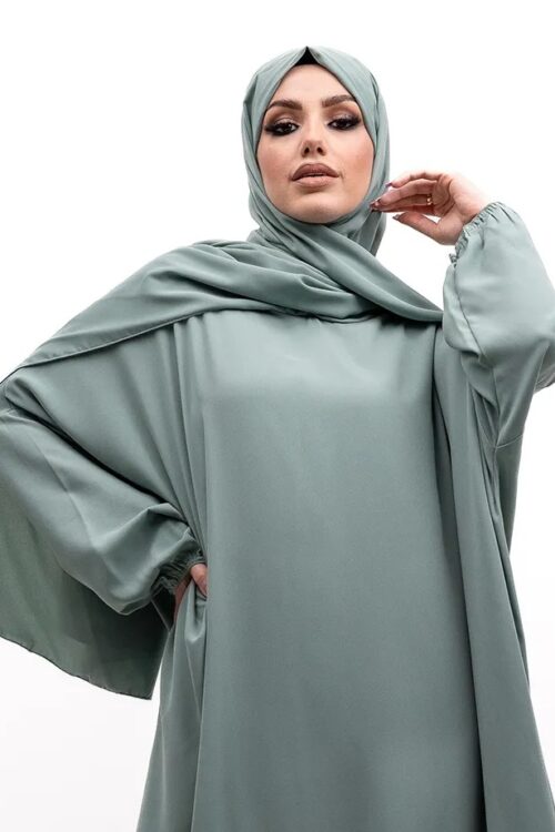 Sage Instant Hijab Abaya